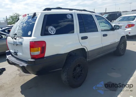 2004 Jeep Grand Cherokee Laredo z USA, uszkodzony, nr VIN 1J4GX48S84C284581
